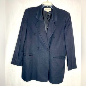 Vintage Jones New York Black Blazer size 12